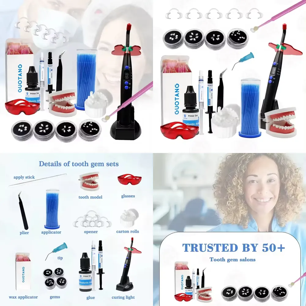 Teeth Whitening Home Kit - 【CHIMU HOME】 Professional DIY Makeup Tooth