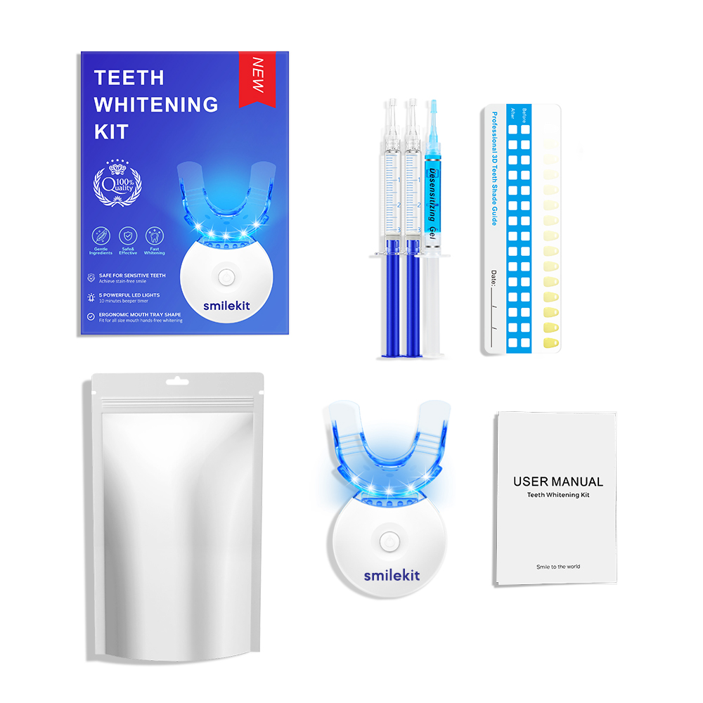 Teeth Whitening Home Kit - Teeth Whitening Kit - 5X LED