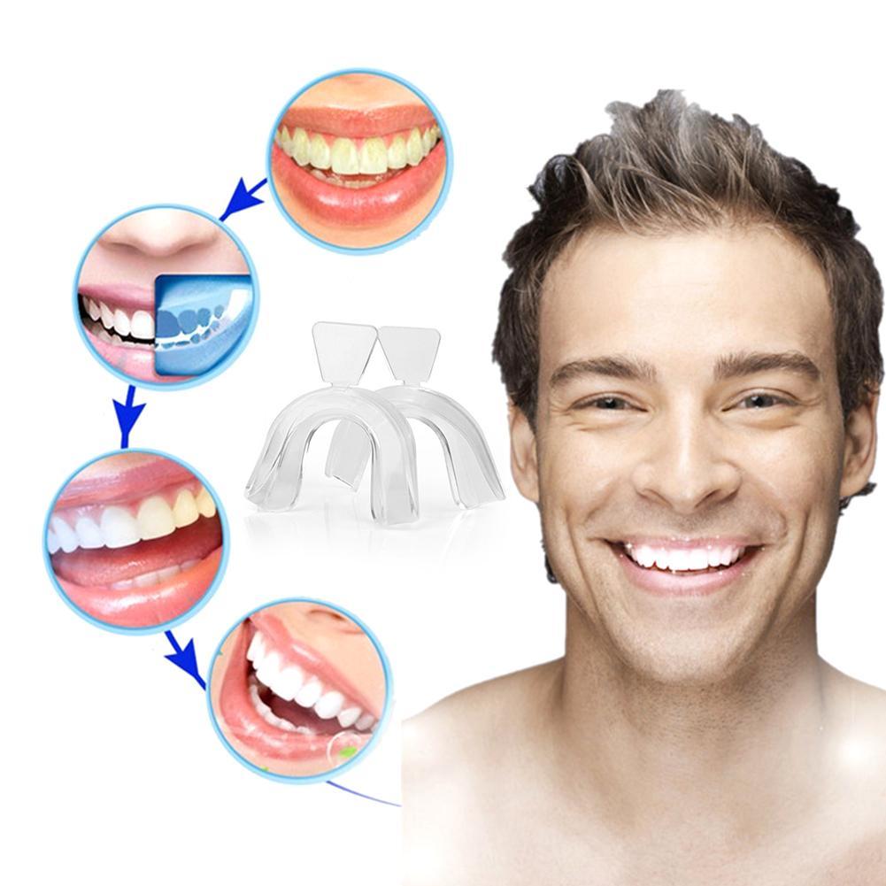 Teeth Whitening With Braces - Silicone Mouth Guard Orthodontic Braces Teeth