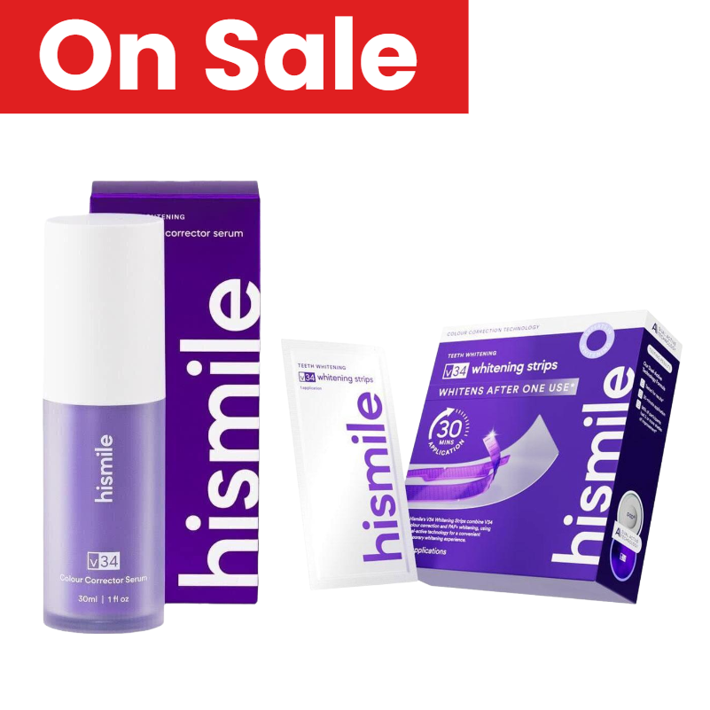Teeth Whitening Fast - Hismile V34 Dental Whitening Combo Kit,
