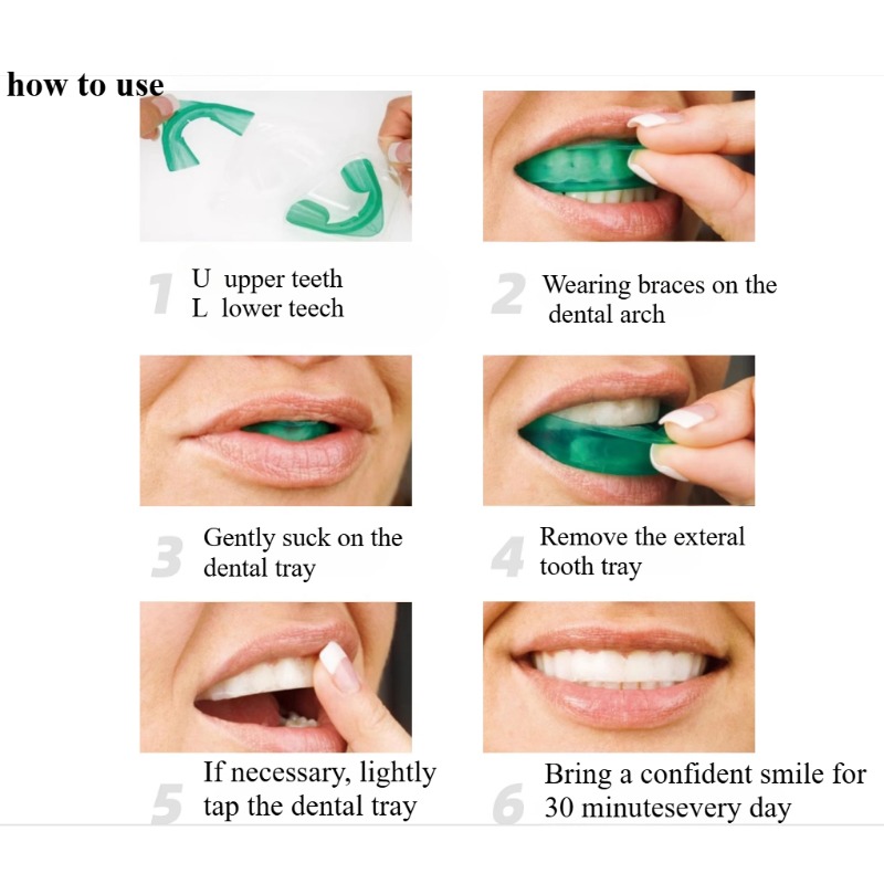 Set Teeth Whitening Tray U-sha - Teeth Whitening Quick review and price