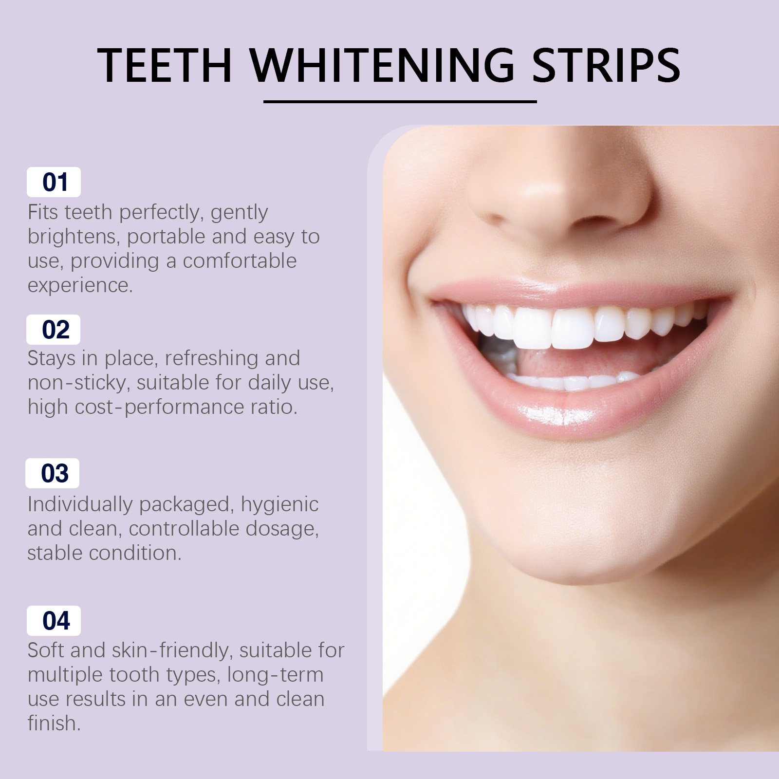 Purple Teeth Whitening Strips  - Teeth Whitening Quick review and price