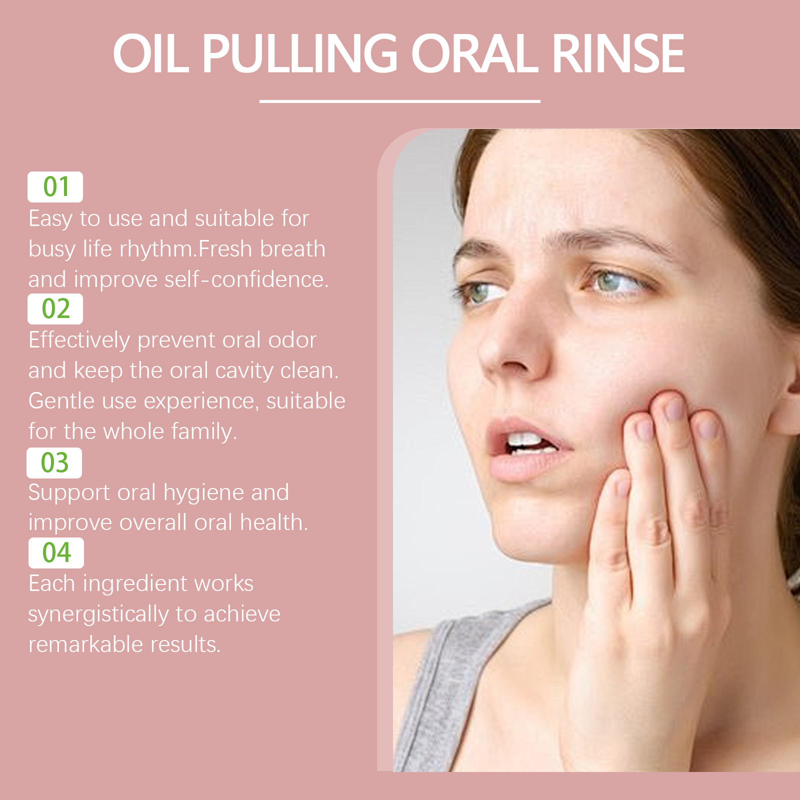 Coconut Pulling Oil Mouthwash  - Teeth Whitening Oil Pulling review and price