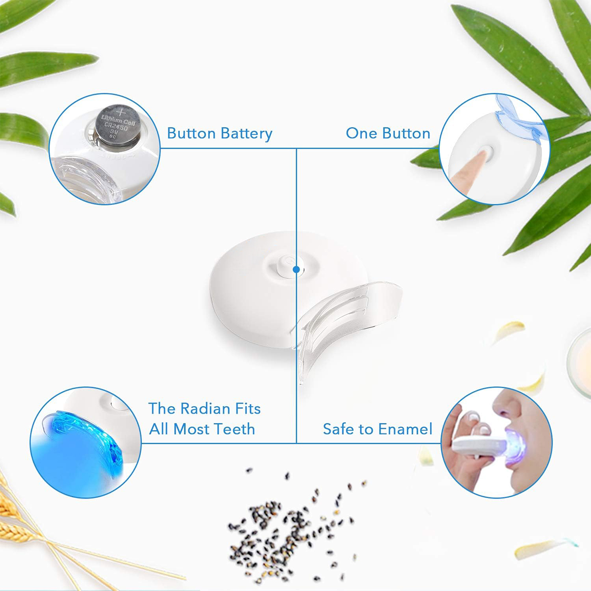 Teeth Whitening Kit - 5X LED L - Teeth Whitening Home Kit review and price