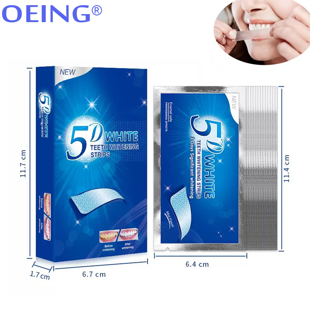 9D 5D Teeth Whitening Strip 14 - Teeth Whitening Home Kit review and price