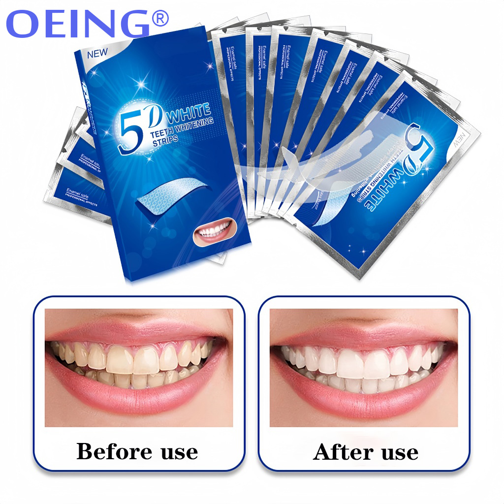 9D 5D Teeth Whitening Strip 14 - Teeth Whitening Home Kit review and price