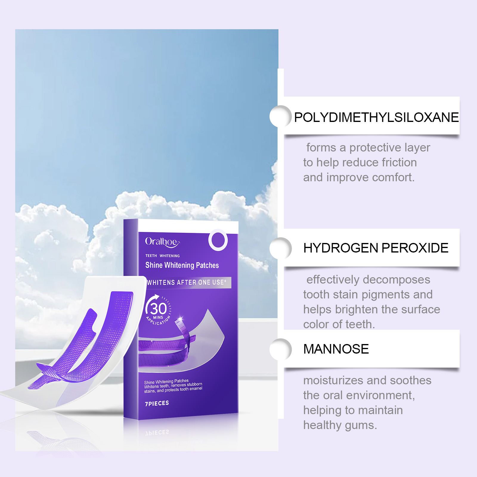 ORALHOE 7PCS/Box Teeth Whiteni - Teeth Whitening Quick review and price