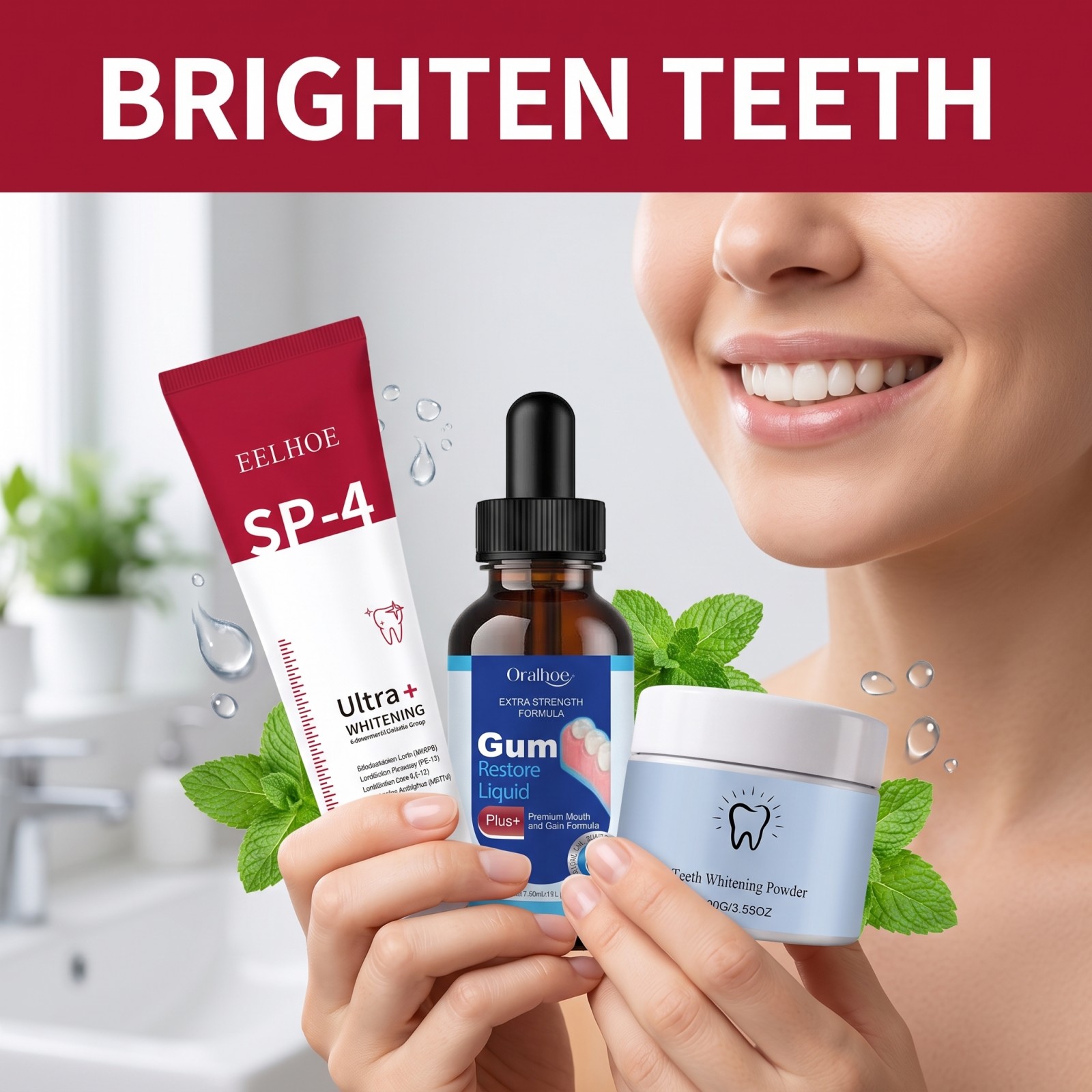 Oral Care Combo Set Whitening  - Teeth Whitening Price review and price