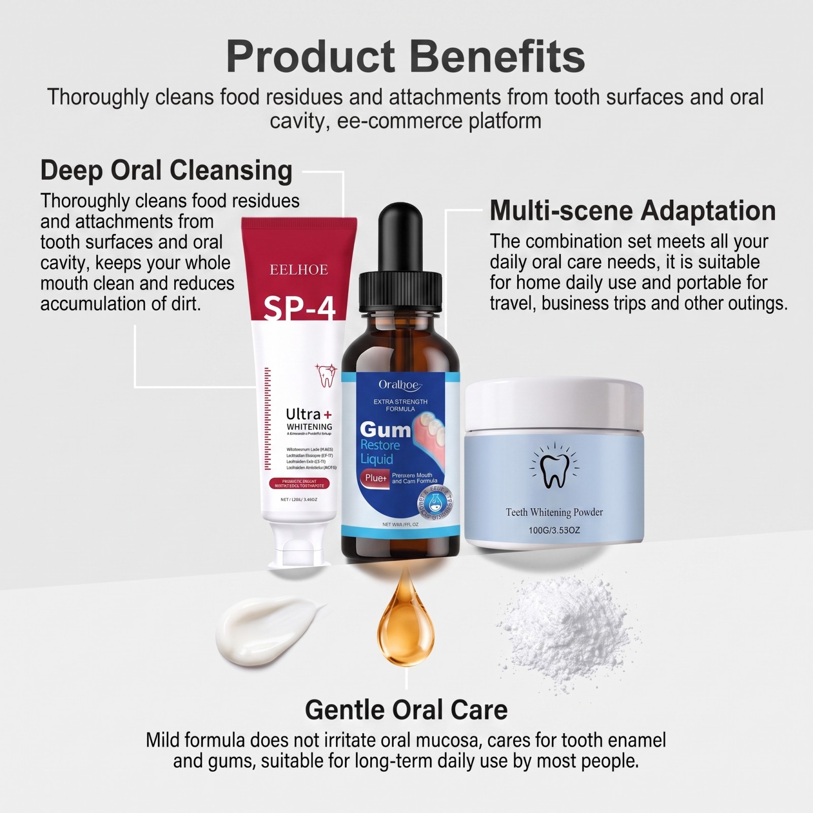 Oral Care Combo Set Whitening  - Teeth Whitening Price review and price