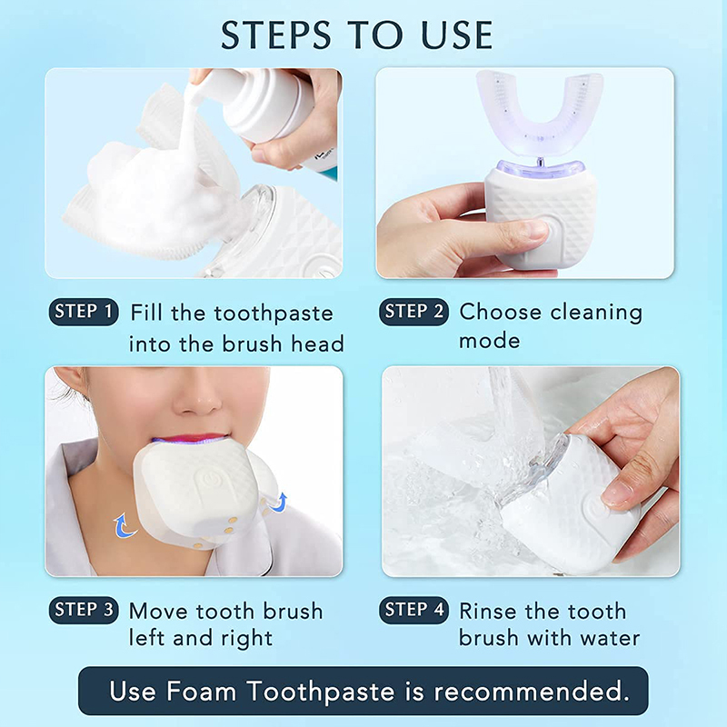 U-Shaped Rechargeable Light Qu - Teeth Whitening Quick review and price