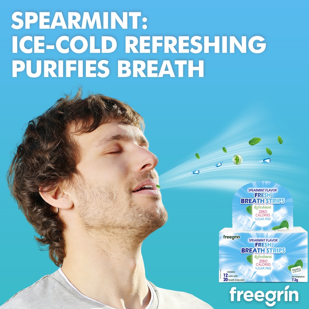FREEGRIN Spearmint Flavored Fr - Teeth Whitening Fast review and price
