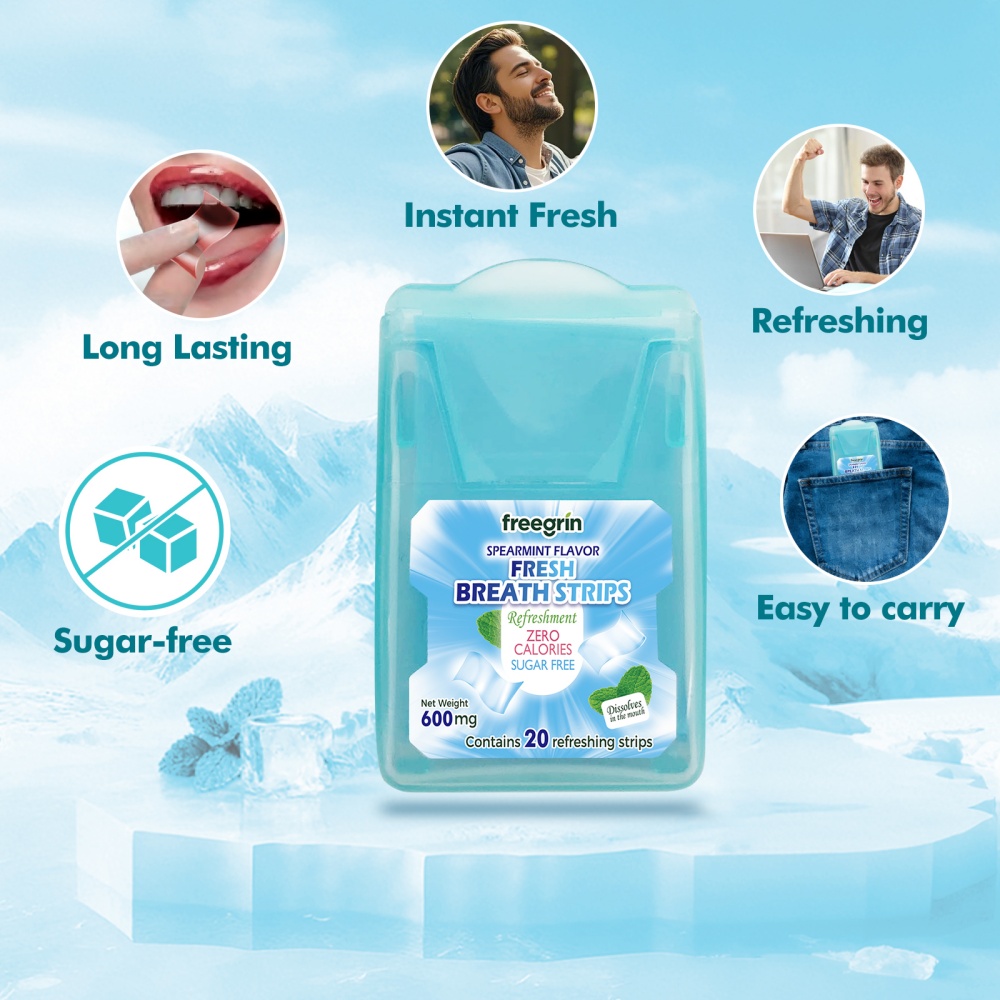 FREEGRIN Spearmint Flavored Fr - Teeth Whitening Fast review and price