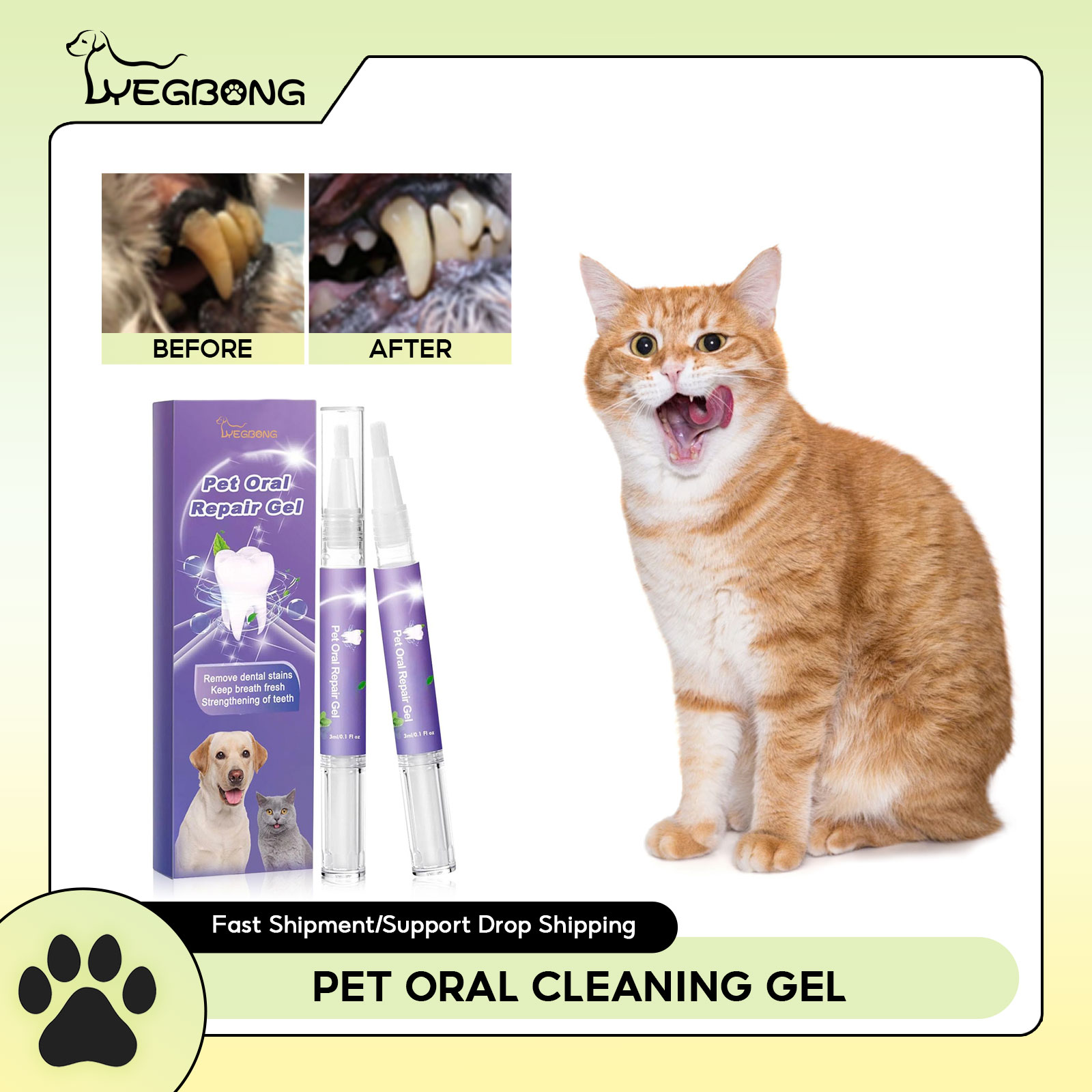 Pet Oral Repair Gel Puppy Tart - Teeth Whitening Price review and price