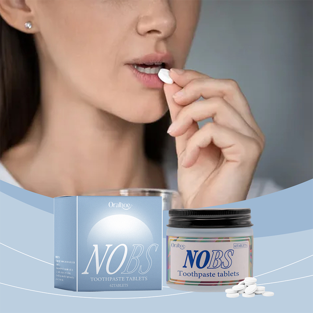 NOBS Toothpaste Tablets - Nano - Teeth Whitening Oil Pulling review and price