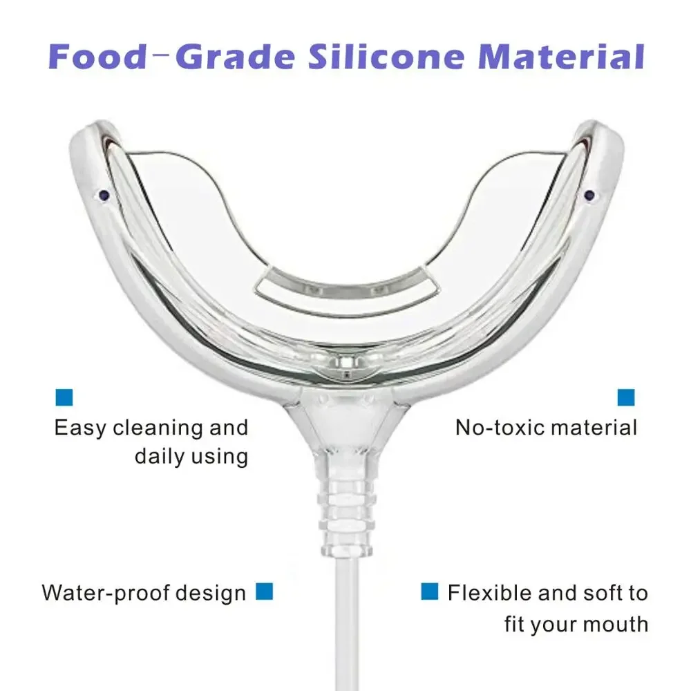 Portable LED Cold Blue Light S - Teeth Whitening Home Kit review and price