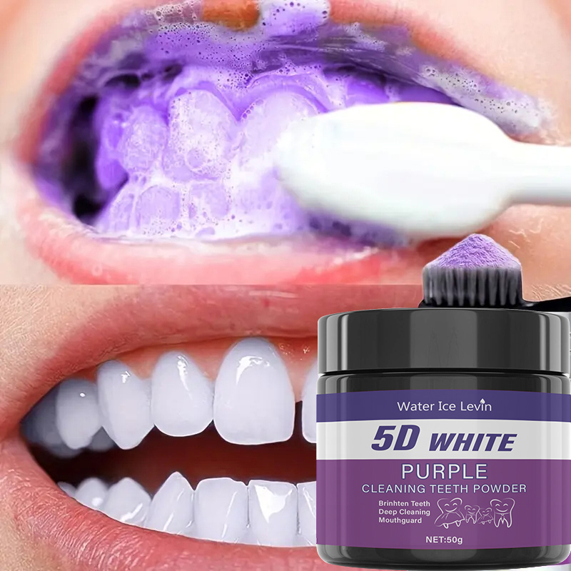 Water Ice Levin Purple Brighte - Teeth Whitening Oil Pulling review and price